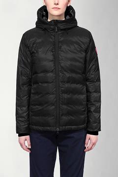 Chamarras Canada Goose Mujer Mexico - Camp Chaqueta De Plumas Negros LE4791063